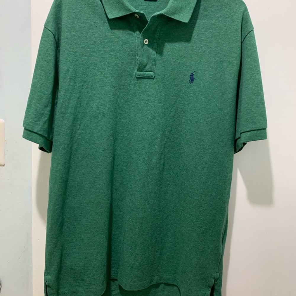 Ralph Lauren Men's Polo Shirt in Forest Green